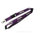 Fashion design neck lanyard with screen printing logo, 2cm width, customized logo/size are welcome